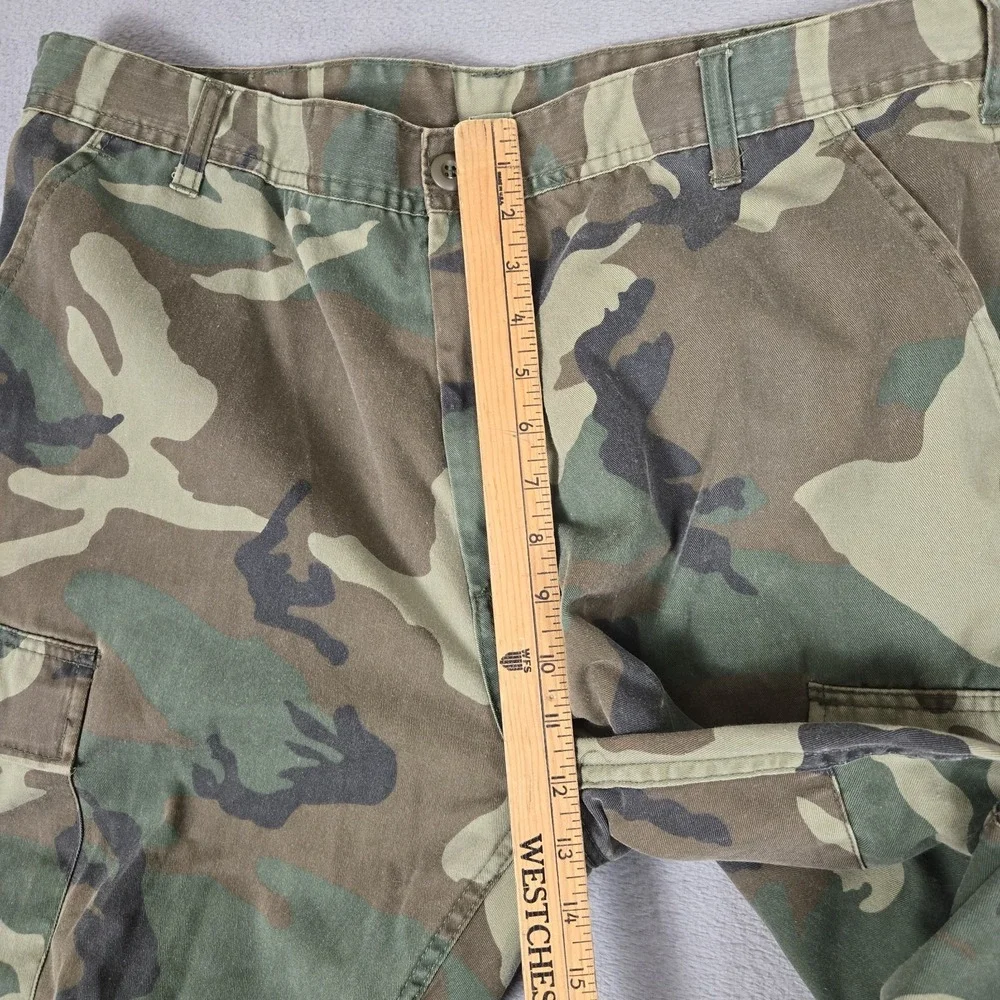 Rothco Ultra Force BDU Pants Mens Large Reg Woodland Camo Cargo Army Tactical